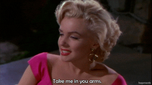 marilyn monroe love GIF