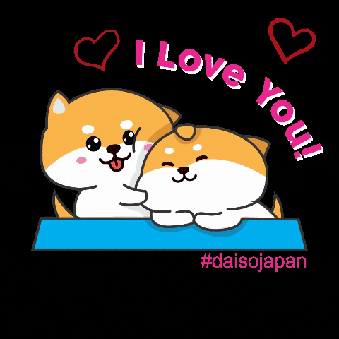I Love You GIF by DaisoJapanPH