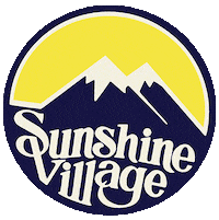 Ski Resort Sticker by Sunshine Village