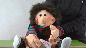 Love Letter Valentine GIF by Living Puppets