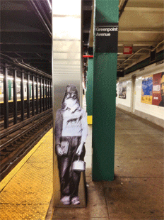 nyc subway GIF by Ryan Seslow