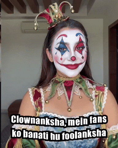 Clown Akansha GIF