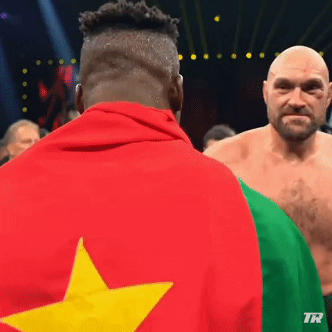 Tyson Fury Kiss GIF by Top Rank Boxing