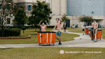Moving College Life GIF by UT Dallas