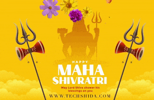 Maha Shivratri Shiva GIF by techshida
