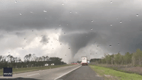 'Magnificent' Funnel Cloud Spins Near Georgia Highway Amid Tornado Warning