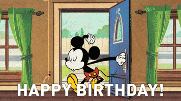 Happy Birthday GIF by Mickey Mouse