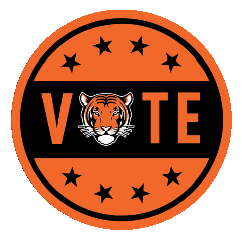 Vote Tigers Sticker by Princeton University