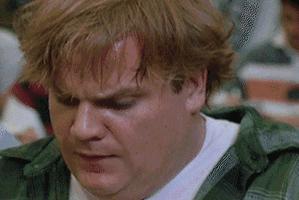 reactions oh chris farley oh yeah actions GIF