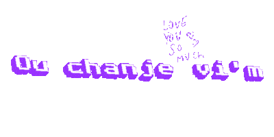 Ou Chanje Vim Sticker