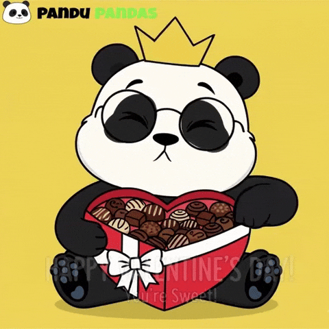 Valentines Day Love GIF by Pandu Pandas