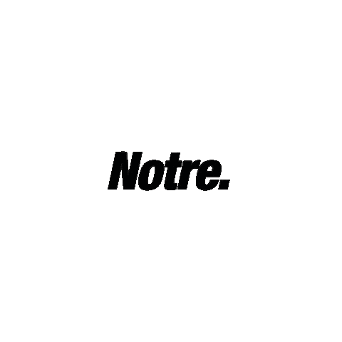Notre Sticker by Notrestore
