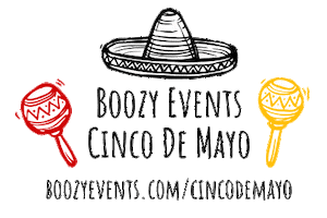 Cinco De Mayo Sticker by Boozy Events