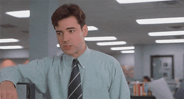 Office Space Reaction GIF