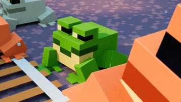 Eyes Look Out GIF by Minecraft