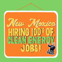 New Mexico hiring 100s of clean energy jobs