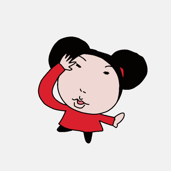 Pucca Hello GIF by official_pucca