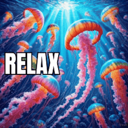 Jelly Fish Chill GIF