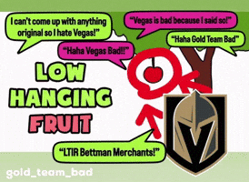 Vegas Golden Knights Low Hanging Fruit GIF