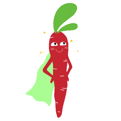 Edgy Veggy Sticker