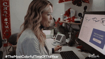 Online Shopping Countdown To Christmas GIF by Hallmark Channel