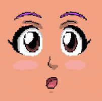 Pixel Face GIF