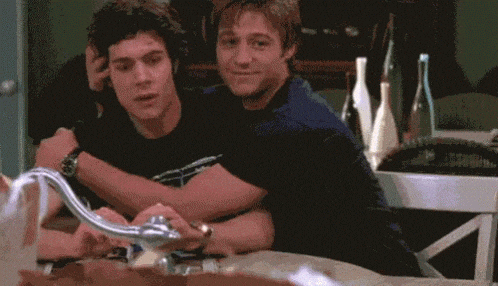 the oc bromance GIF