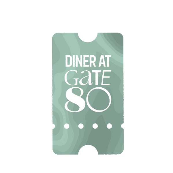 Gate 80 Sticker