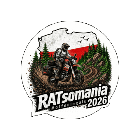 Dualsport Sticker by RATs - Aplikacja ADV i enduro