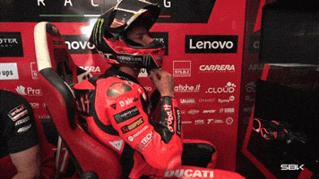 Nicolo Bulega Hello GIF by WorldSBK
