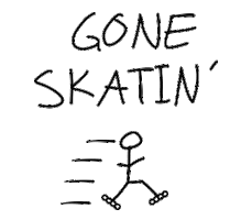 Fun Skating Sticker by Jump Street Podcast