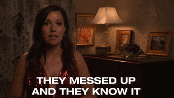 Messed Up Omg GIF by The Bachelor