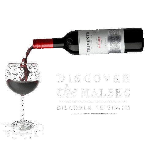 Malbec Sticker by Trivento Wines