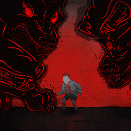 Yeti GIF by YK Animation Studio