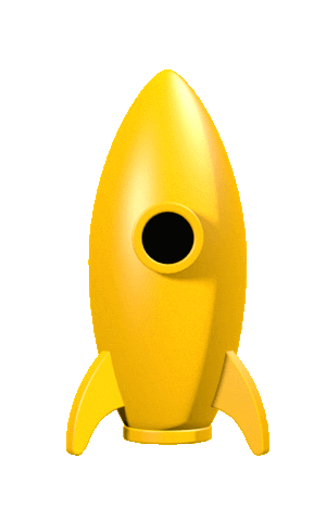 3D Orange Sticker by MR Lançamentos