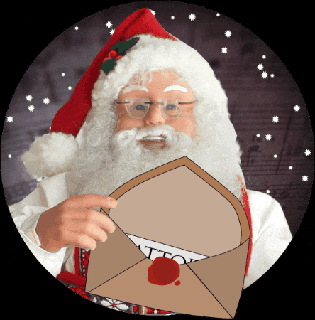 Santa Claus Christmas GIF by Fattoria delle Erbe