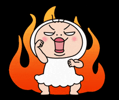 Burning On Fire GIF
