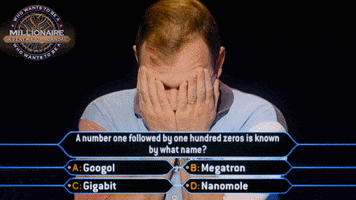 Who Wants To Be A Millionaire Facepalm GIF by Stellify Media