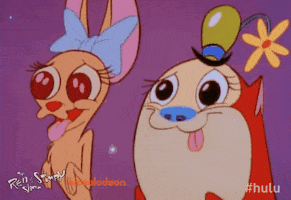 ren and stimpy baby GIF
