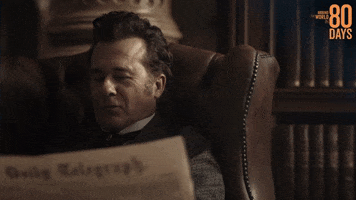 Jules Verne Reaction GIF by Around The World In 80 Days