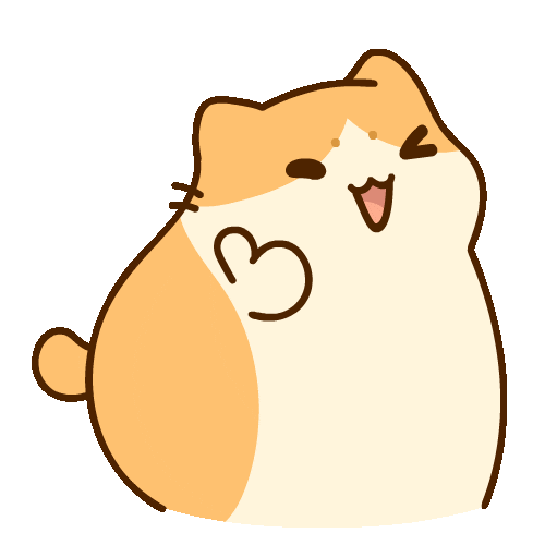 Cats Rose Sticker by Bichi Mao