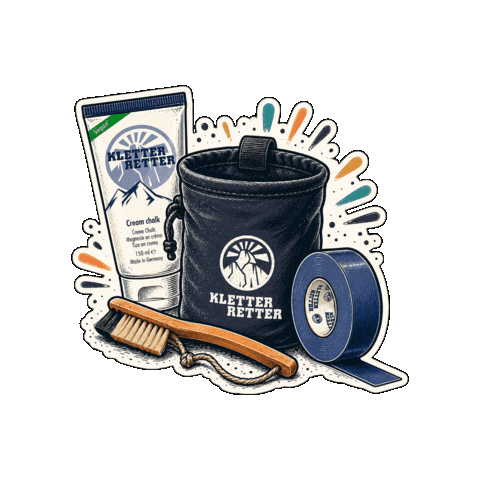 Hand Tape Sticker by KletterRetter