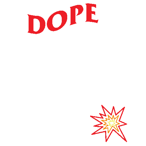 DOPE Boxing Sticker