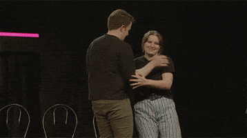 Romance Catch GIF by Dropout.tv