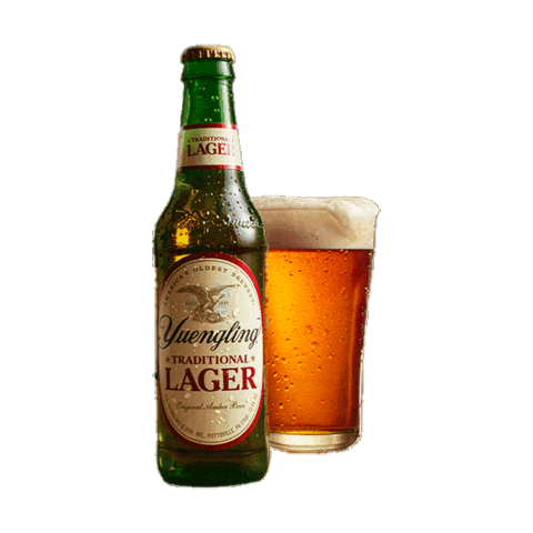 Cheers Bottle Sticker by Yuengling