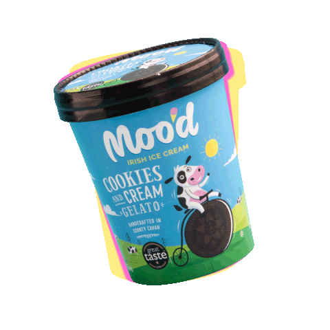 Moo'd Irish Ice Cream Sticker