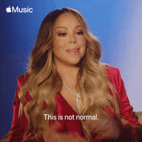 This Is Not Normal Mariah Carey GIF by Apple Music