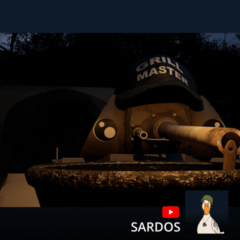 War Thunder Tank GIF