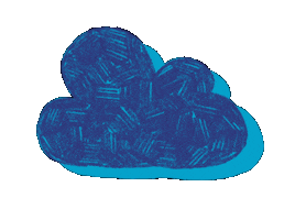 Cloud Sticker by carrotcrown