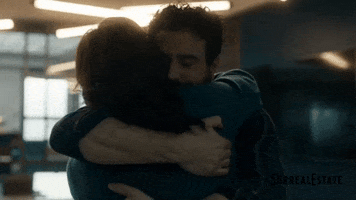 Embrace Hug GIF by Blue Ice Pictures